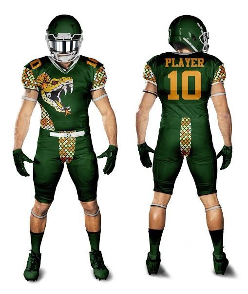 American Football uniform