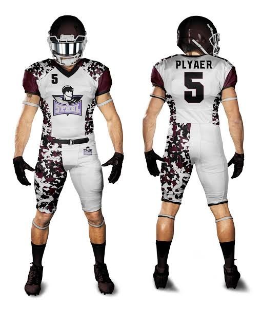 American Football uniform